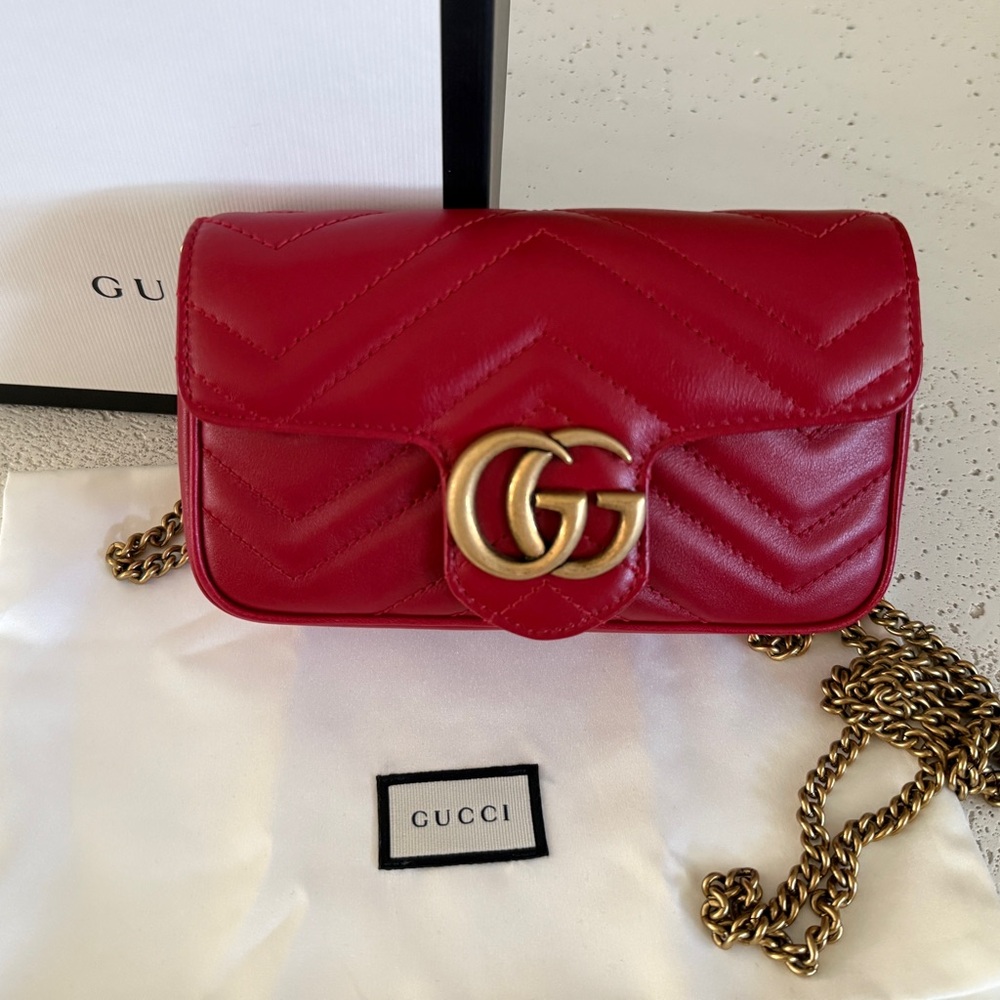 SOLD! Gucci Mini Marmont Bag